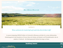 Tablet Screenshot of morbach.de